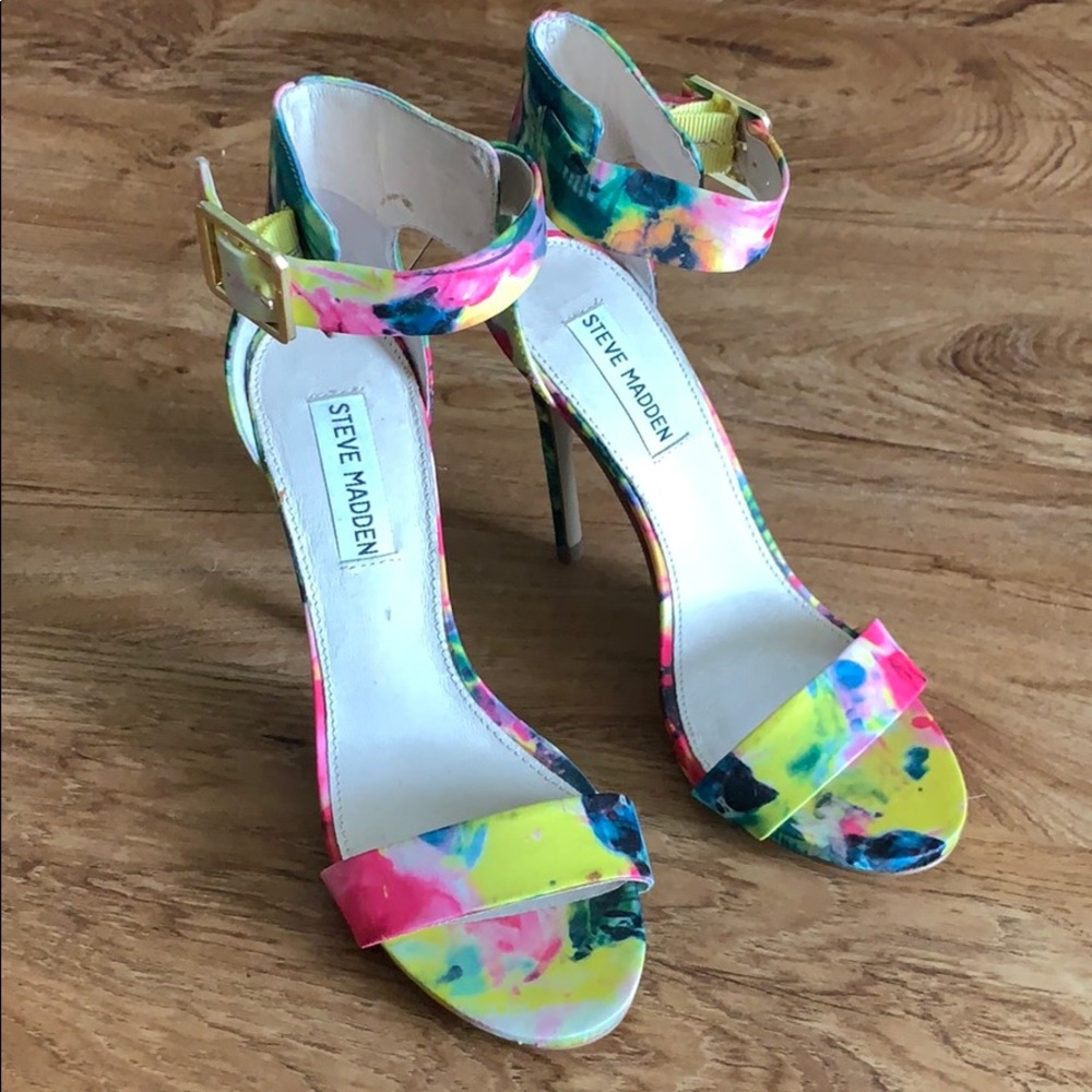 Steve Madden Marlenee Floral Heels